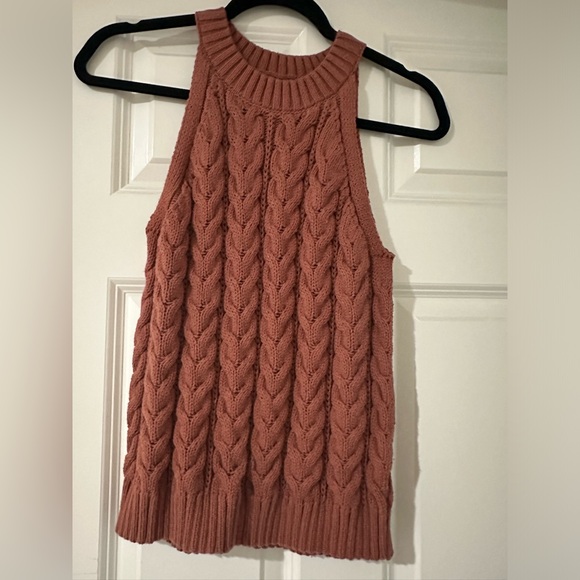 a new day Tops - Target halter rust sweater tank